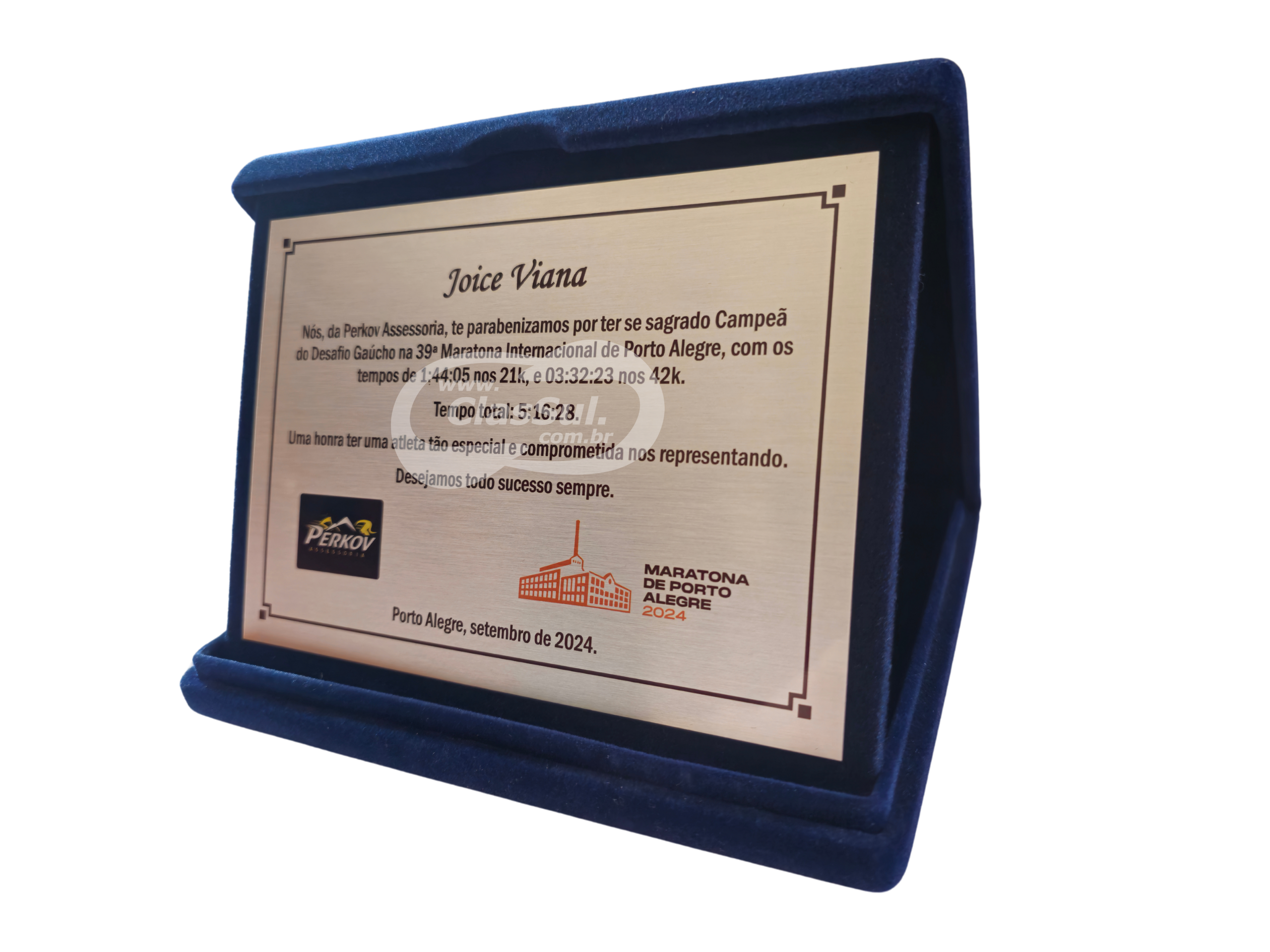 Placa de Homenagem - Imagem 1